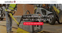 Desktop Screenshot of centralloc.com.br
